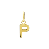 14 karaat gouden letter hanger alfabet