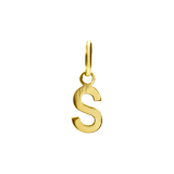 14 Karat Gold Buchstabenanhänger Alphabet