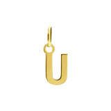 14 Karat Gold Buchstabenanhänger Alphabet