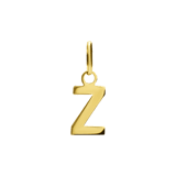 14 Karat Gold Buchstabenanhänger Alphabet