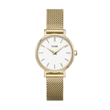 CLUSE - Boho Chic horloge goudkleurig mesh