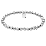 Stainless steel kralenarmband voor dames