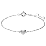 Silbernes Fantasiearmband für Damen mit Zirkonia