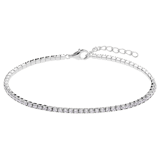 Zilveren tennisarmband
