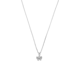 Zilveren ketting met vlinder
