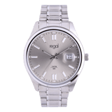 Moretime stainless steel herenhorloge zilver