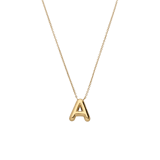 Edelstahlkette mit Buchstabenanhänger für Damen