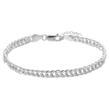 Zilveren herenarmband