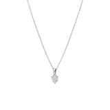 Zilveren ketting met hanger met plating