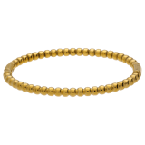Stainless steel goldplated bangle bol