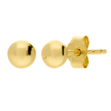 14 karaat gouden oorknoppen 2mm