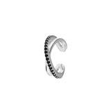 Zilveren earcuff met zirkonia