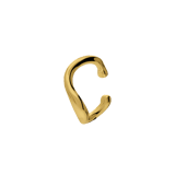Zilveren goldplated earcuff