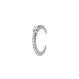 Silberner Ear Cuff mit Zirkonia