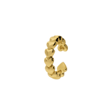 Zilveren goldplated earcuff