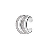 Silberner Ear Cuff
