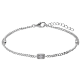 Zilveren armband met zirkonia 