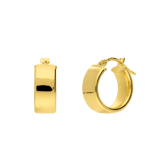 9 Karat Ohrringe 14 mm