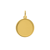 Zilveren hanger met plating voor dames
