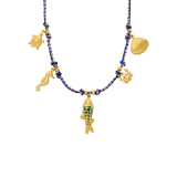 Stainless steel kralenketting voor dames