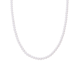 14 karaat gouden zoetwaterparelketting 3mm