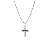 Stainless steel ketting met hanger