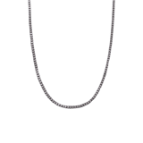 Stainless steel ketting met antique finish