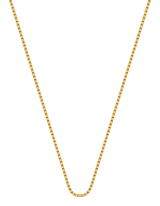 14K geelgouden ketting 60cm venetiaanschakel 1,2mm