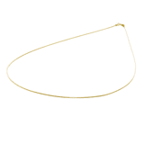 14K geelgouden ketting 45cm venetiaanschakel 0,7mm