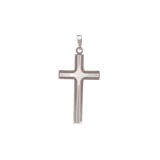 Silberner Kreuz-Charms für Herren