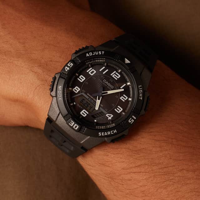 Casio Heren Horloge Zwart AQ-S800W-1BVEF