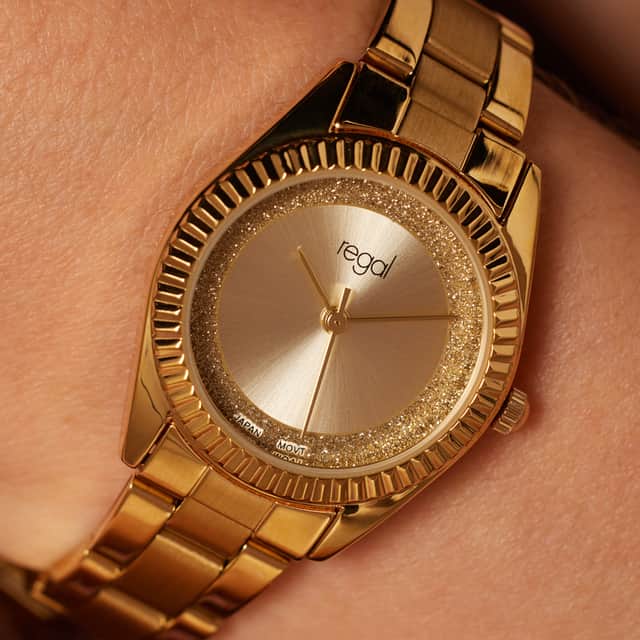 Regal Dames Horloge Goudkleurig