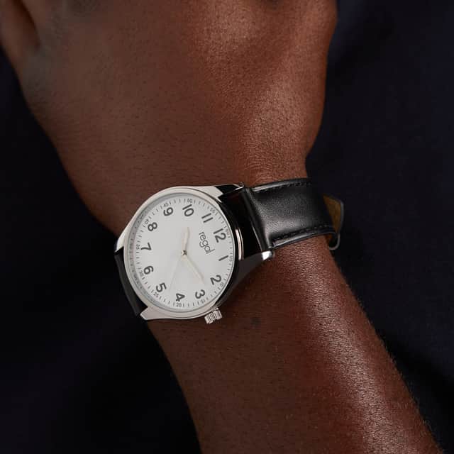 Regal heren horloge met PU band