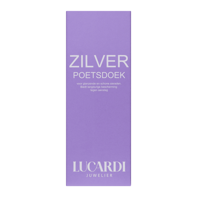 Poetsmiddel - poetsdoek voor zilveren sieraden