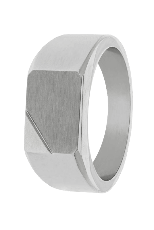 Gerecycleerd stainless steel ring mat/glans