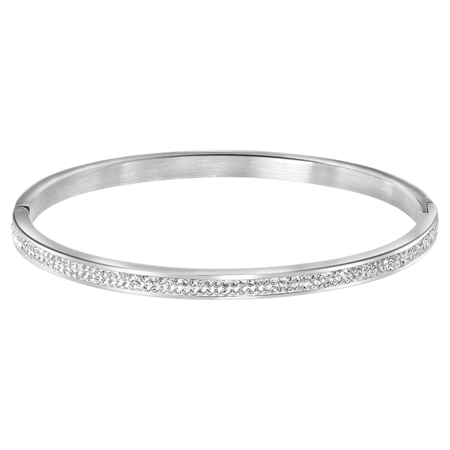 Guess stainless steel bangle armband kristal