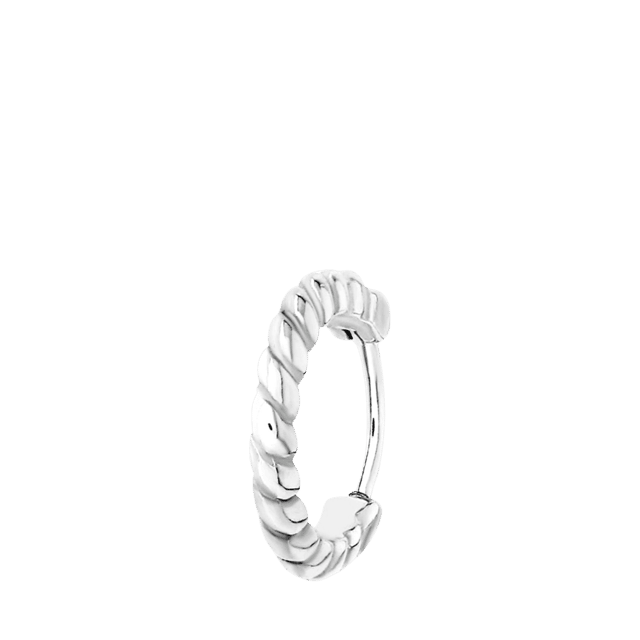 Stainless steel helixpiercing twist