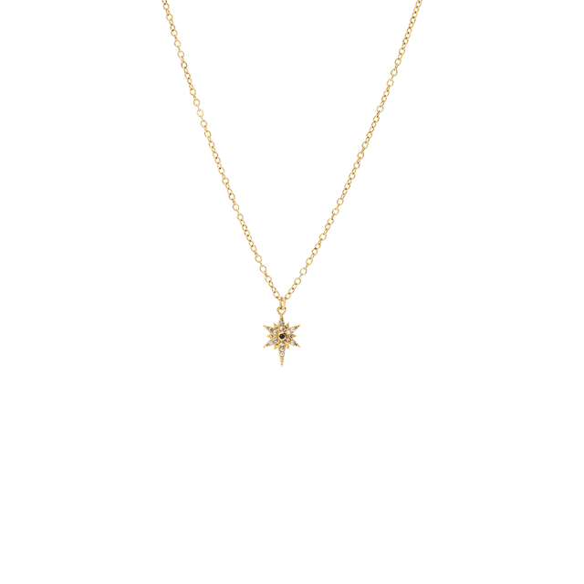 Myla stainless steel goldplated ketting voor dames