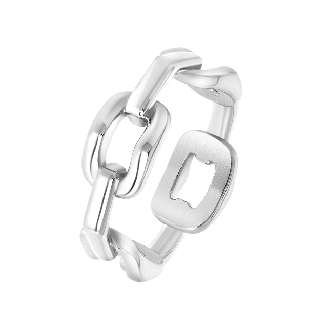 Stainless steel ring Iva