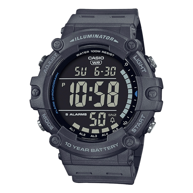 Casio Heren Digitaal Horloge Zwart AE-1500WH-8BVEF