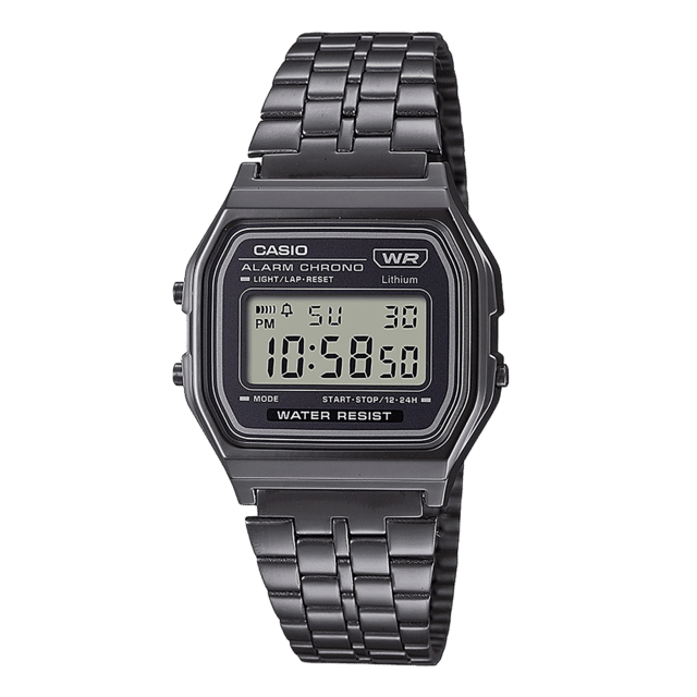 Casio Digitaal Horloge Grijs A158WETB-1AEF
