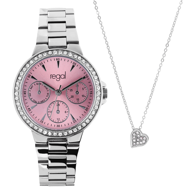 Regal Dames Horloge met gratis ketting