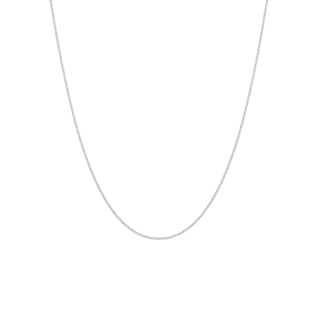 Stainless steel schakelketting 1mm voor dames
