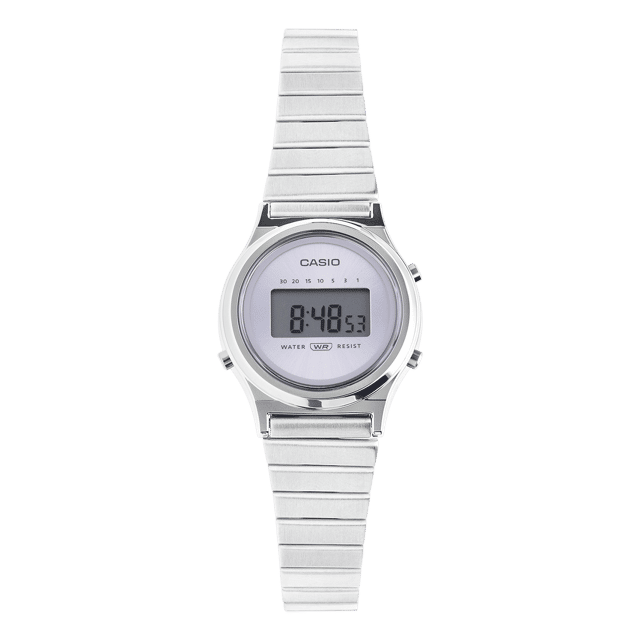 Casio retro dameshorloge zilver LA700WE-7AEF