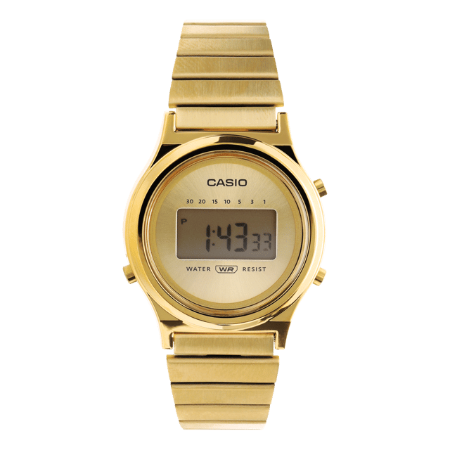 Casio retro dameshorloge goudkleurig LA700WEG-9AEF