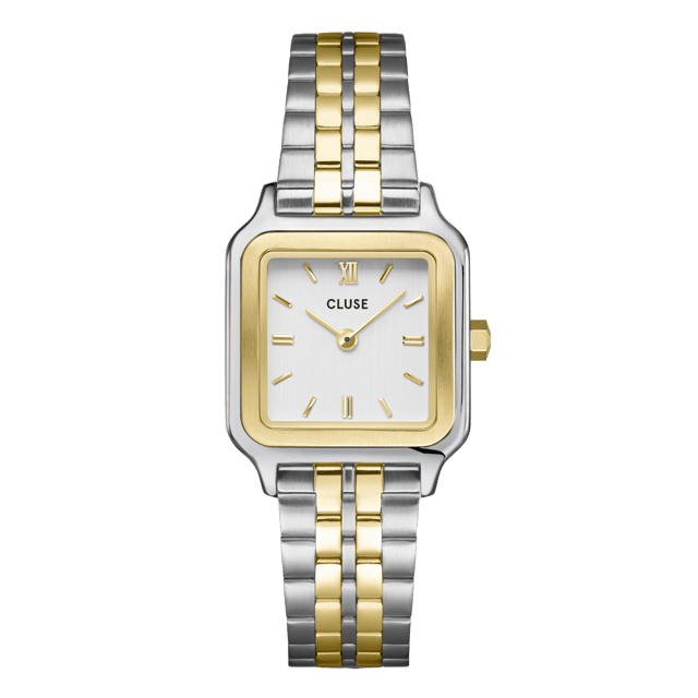 CLUSE - Gracieuse Petite horloge bicolor stainless steel
