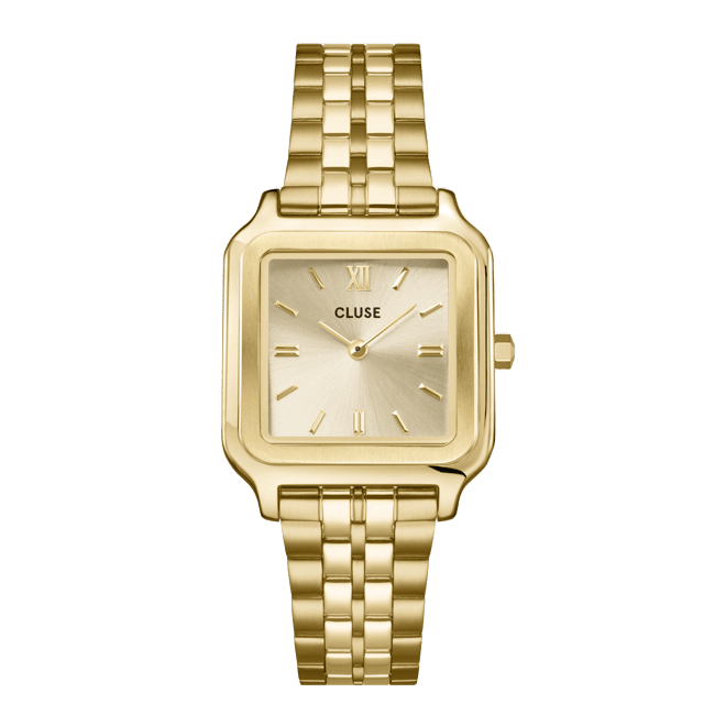 CLUSE - Gracieuse dameshorloge goudkleurig stainless steel