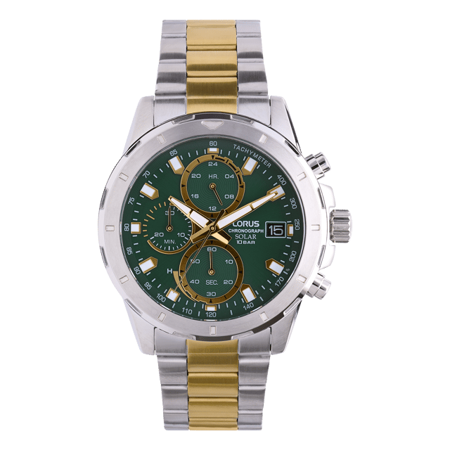 Lorus Solar Heren Horloge Bicolor RZ605AX9