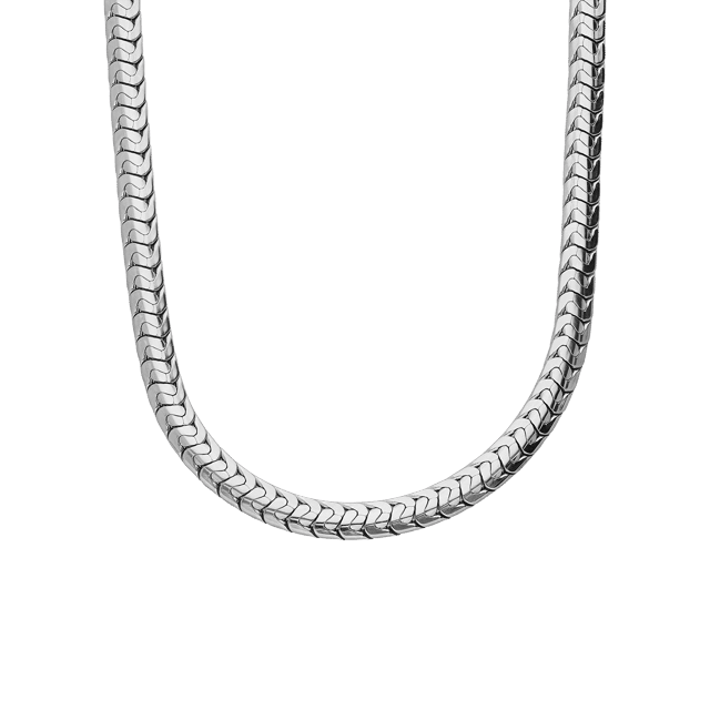 Stainless steel herenketting