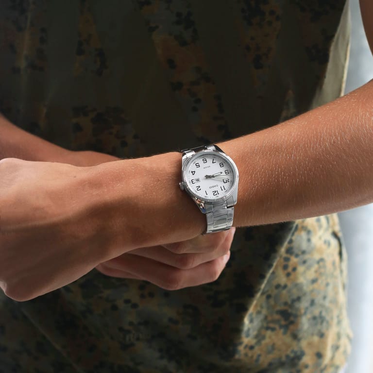 Casio Heren Horloge Zilverkleurig MTP-1302D-7BVEF